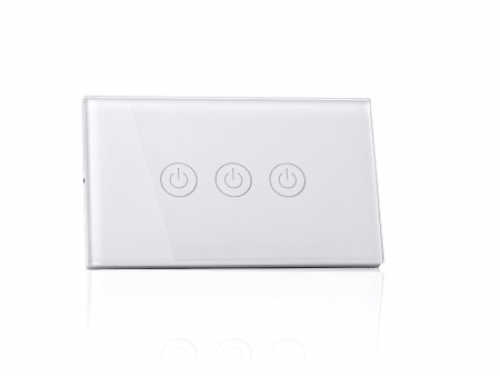 Comutator WiFi Meross Home, intrerupator inteligent, Panou LED tactil, electric, temporizator, compatibil cu Alexa, Google Home - RESIGILAT [0]