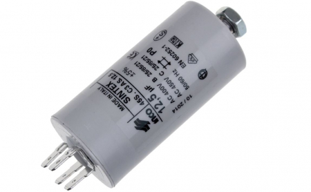TOATE PRODUSELE - Condensator pornire motor pentru masina de spalat, universal, 450 V, 12.5 µF