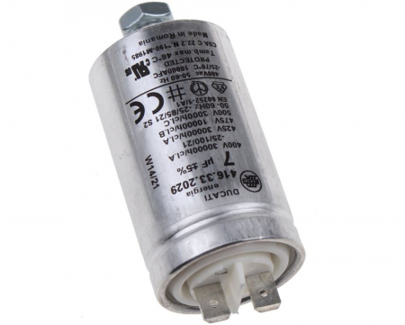 Condensator pornire motor pentru uscator rufe, 7µF, ARISTON C00279233 [1]