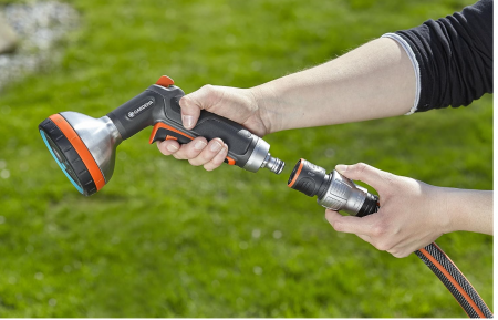 Conector, Mufa conectoare Gardena Premium cu stop pentru furtun 19 mm (3/4"), 18254-20 [3]