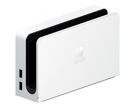 Consola Nintendo Switch OLED, alb [0]