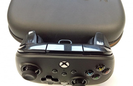 Controller cu fir PowerA FUSION Pro 2 pentru Xbox Series X/S, Xbox One și Windows, Negru/Alb [6]