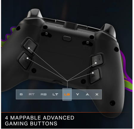 Controller cu fir PowerA FUSION Pro 3 pentru Xbox Series X|S, Negru [4]