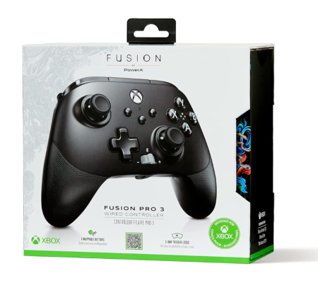 Controller cu fir PowerA FUSION Pro 3 pentru Xbox Series X|S, Negru [9]