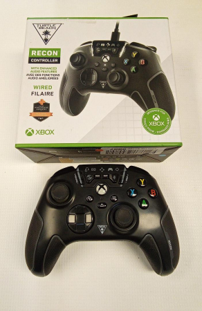 Controller cu fir Turtle Beach Recon Black pentru Xbox Series X|S, Xbox One și PC [1]