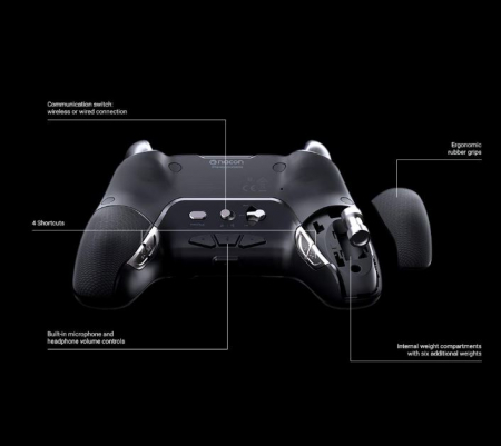 Controller Wireless Nacon Revolution Unlimited Pro pentru Playstation 4, Negru [9]