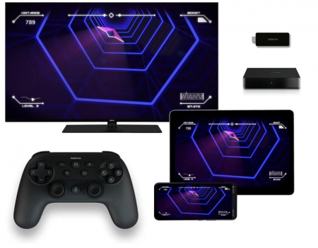 Controller wireless Nokia pentru jocuri, Bluetooth, negru [9]