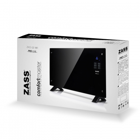 Convector Electric din sticla Zass ZKG 02 BR 2000W [4]