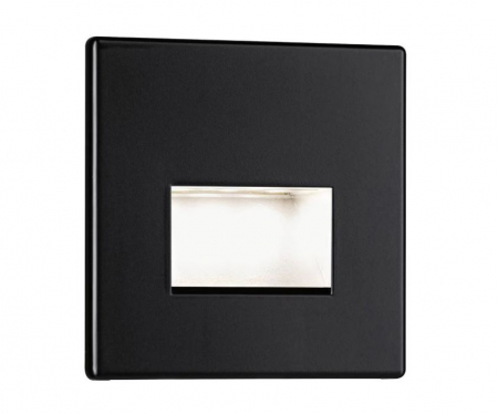TOATE PRODUSELE - Corp de iluminat pentru scari Paulmann, LED, 1.2W, 100 lm, alb cald 2700K, negru mat