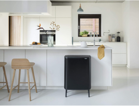 Cos de gunoi Brabantia Bo Touch Bin HI, 60L, negru mat [6]