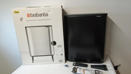 Cos de gunoi Brabantia Bo Touch Bin HI, 60L, negru mat [3]
