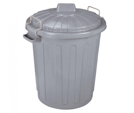 Curatenie si intretinere - Coș de gunoi Curver Oscar, 23 L, gri