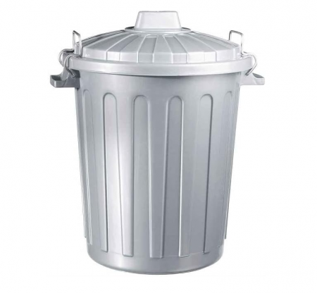Coș de gunoi Curver Oscar, 23 L, gri [2]