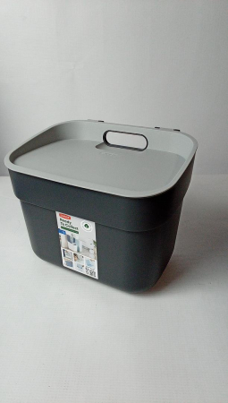 Coș de gunoi Curver Ready To Collect, 5L, gri închis [3]