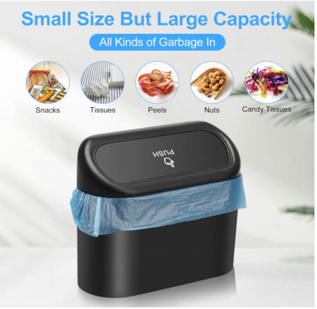 Cos de Gunoi si Depozitare pentru Masina GENERIC, 100 de bucăți saci de gunoi [3]