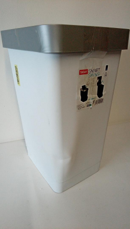 Coș de gunoi Tatay 1105052 25L, Alb, Plastic [1]
