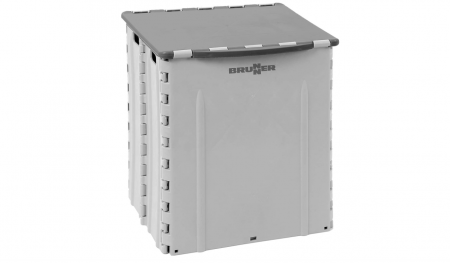 Coș de plastic pliabil Brunner FRA430092, gri [0]