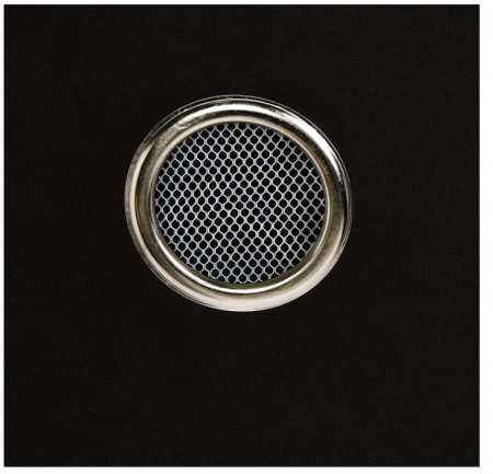 Cos de rufe pliabil Amazon Basics cu capac magnetic, negru [1]