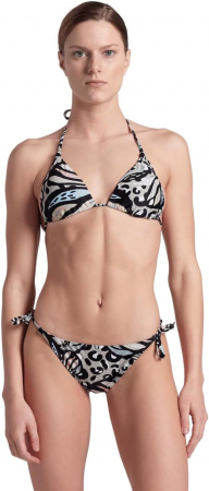 Costume de baie femei - Costum Baie Femei Arena Water Print String Bikini Triangle, XS
