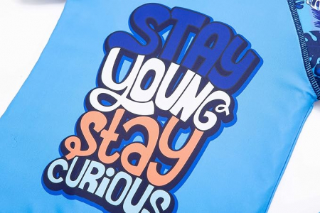 Costum de baie cu protecție solară Soui pentru bebeluși, UV 50+, 12-18 luni, albastru, 80/86 [2]