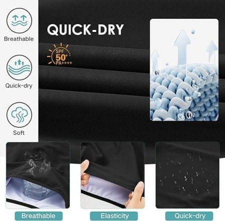 Costum de baie de maternitate intreg Durio, negru, M [4]