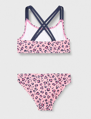 Costum de baie din 2 piese pentru fete Playshoes, protectie UV, roz, 98/104, 3-4 ani [2]