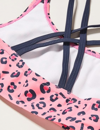 Costum de baie din 2 piese pentru fete Playshoes, protectie UV, roz, 98/104, 3-4 ani [3]