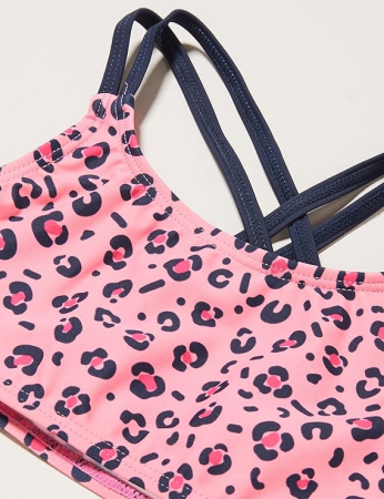 Costum de baie din 2 piese pentru fete Playshoes, protectie UV, roz, 98/104, 3-4 ani [1]