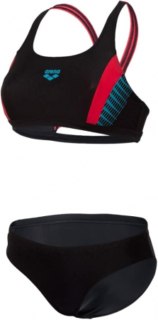 Sporturi acvatice - Costum de baie din două piese pentru femei Arena Threefold R