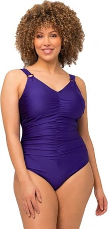 Costume de baie femei - Costum de baie dintr-o bucată pentru femei Ulla Popken Tori, 62