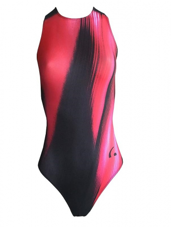 Fashion - Costum de baie intreg pentru femei Solar Dry Weave 880525, negru/roz, marime 38