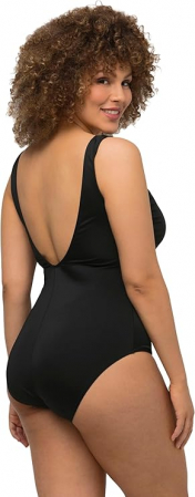 Costum de baie intreg pentru femei Ulla Popken, negru, 54-56 [1]