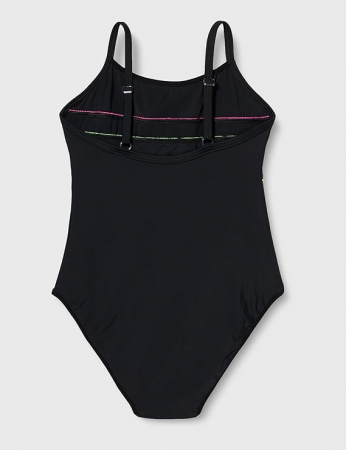 Costum de baie intreg pentru fete 12 ani, HAUTE PRESSION C01 T12a, negru [2]