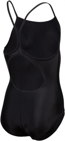 Costum de baie intreg pentru fete Arena Feel Light Drop, negru, 10-11 ani, 140 [3]