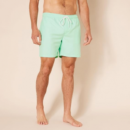 Costum de baie pentru bărbați, cu uscare rapidă, Amazon Essentials, Marimea S [8]