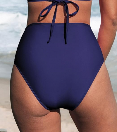 Costum de baie pentru femei cu talie înaltă CUPSHE, M (doar partea de jos) [1]