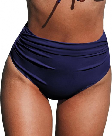 TOATE PRODUSELE - Costum de baie pentru femei cu talie înaltă CUPSHE, M (doar partea de jos)