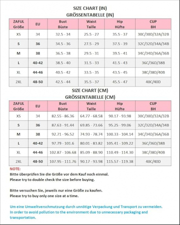 Costum de baie pentru femei din 2 piese ZAFUL, 40 [2]