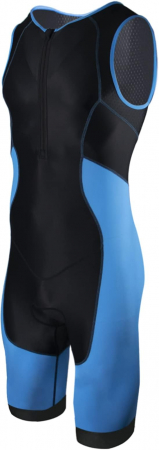 Costum de triatlon pentru bărbați cu mânecă scurtă CGLRybO, albastru, 3XL [0]