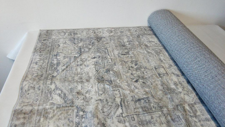 Covor vintage antiderapant, lavabil Homcomodar Boho pentru hol 80 x 300 cm [1]