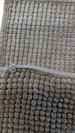 Covoraș de baie super absorbant, anti-alunecare Decomira, Gri închis, 70 x 120 cm [1]