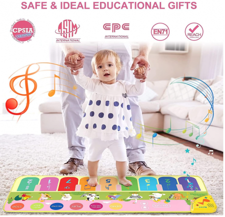 Covoraș muzical MUSUNFE, pentru copii de 1-6 ani [8]