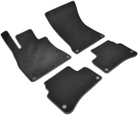 Covorase auto din mocheta Umbrella pentru Mercedes [S] W222 (2013-prezent) + Odorizant Auto Bradut Wunder-baum Cafe [1]