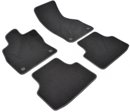 Covorase auto din mocheta Umbrella pentru Skoda Octavia III [5E] (2013-2019) + Laveta Microfibra 30X40 Cm [1]