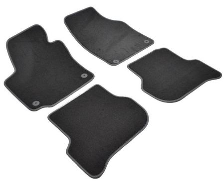 Covorase auto din mocheta Umbrella pentru Volkswagen Golf VI Plus (2008-2014) + Odorizant Auto Bradut Wunder-Baum Zimt Apfel (Mar Si Scortisoara) [1]