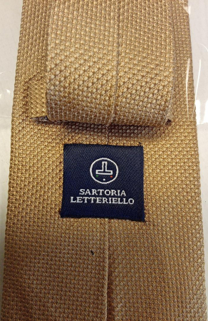 Cravata pentru barbati Sartoria Letteriello, 100% Matase, roz [2]