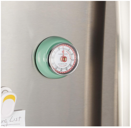 Cronometru de bucătărie retro Zassenhaus, oțel inoxidabil, 7cm, M072365 [3]