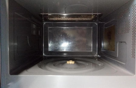 Cuptor cu microunde 2 in 1 Sharp R742INW, 900W, 25L, argintiu [2]