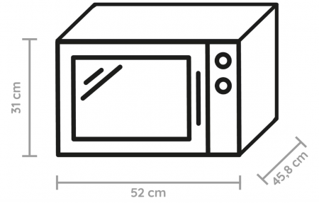 Cuptor cu microunde Bauknecht Chef Plus MW 49 SL, 800 W, 25 L [8]