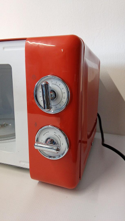Cuptor cu microunde Cecotec Proclean 3010 Retro Red, 20 L, 700 W [3]